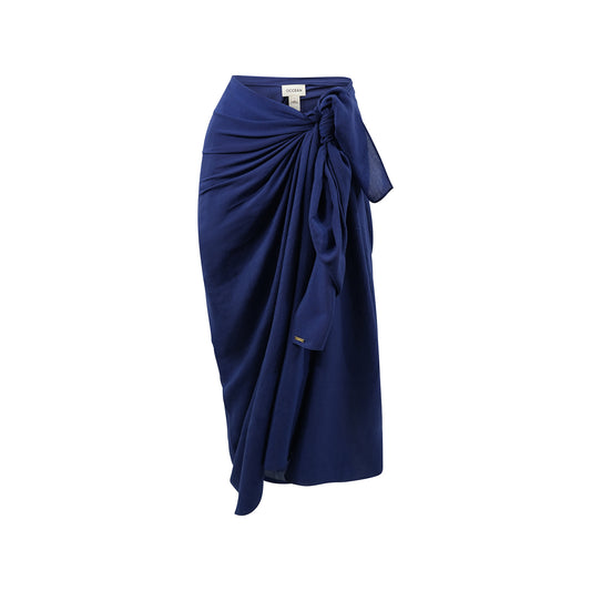 Capri Sarong- Navy
