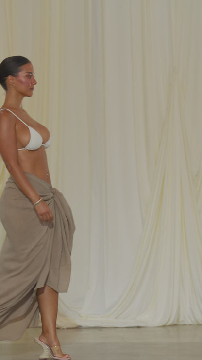 Capri Sarong- Taupe