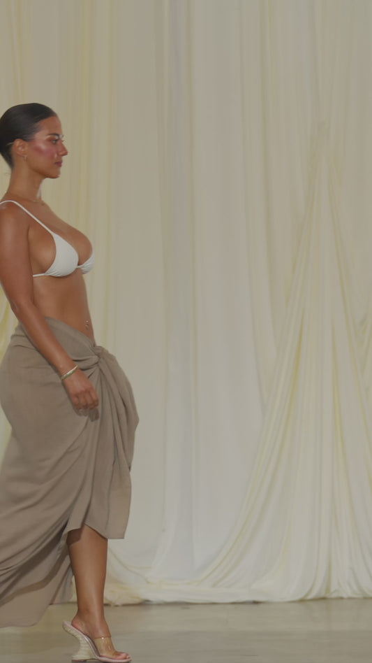 Capri Sarong- Taupe