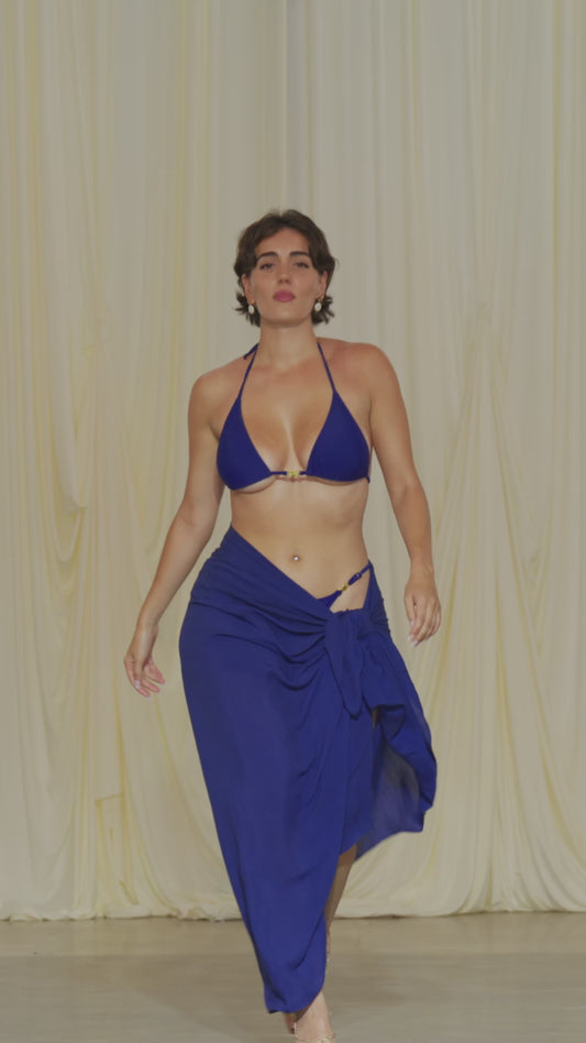 Capri Sarong- Navy